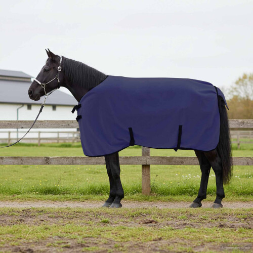 Berkfield Horse Blanket Navy Blue 115 cm Polyester