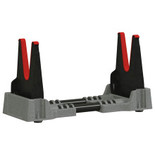 Berkfield Shooting Rest Adjustable Grey 46 x 14 x 19.5 cm Plastic