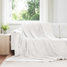Berkfield Throw Blankets 6 pcs White 240 x 270 cm Fleece