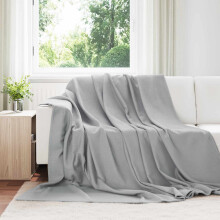 Berkfield Throw Blankets 24 pcs Grey 240 x 220 cm Fleece