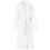 Berkfield Bathrobe without Hood White L Flannel 1