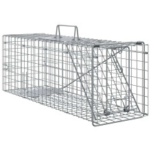 Berkfield Animal Trap Anthracite 61 x 20 x 21.5 cm Steel
