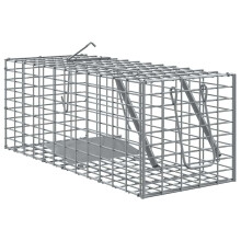 Berkfield Animal Trap Anthracite 31 x 13 x 12cm Steel