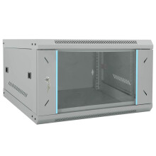 Berkfield Network Cabinet with Storage Grey 53 x 60 x 30 cm Steel