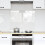 Berkfield Kitchen Backsplash Transparent 70 x 60 cm Tempered Glass 1