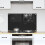 Berkfield Kitchen Backsplash Black 80 x 50 cm Tempered Glass 1