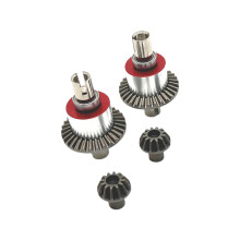 RC Car Metal Differential Gears Upgrade Parts for Wltoys 124019 144010 1/12 1/14 Durable Replacement Set