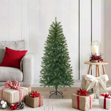 Berkfield Artificial Christmas Tree Green 120 cm PVC, PE and steel
