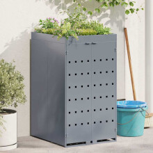 Berkfield Wheelie Bin Storage with Planter Roof for Single 240L Bin