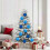 Berkfield Christmas Bauble Set XL 9 pcs Blue Plastic 1