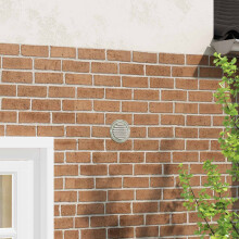Berkfield Air Vent Covers 4 pcs Silver 80 mm Stainless Steel
