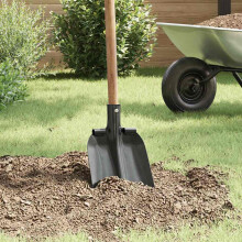Berkfield Shovel Head 4 pcs Silver 33 x 21 cm Powder-Coated Steel