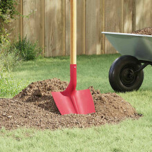 Berkfield Shovel Head Red 39.5 x 27.5 cm Powder-Coated Steel
