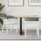 Berkfield Dining Chairs 2 pcs White 54 x 57 x 73 cm Solid Rubber Wood 1