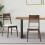 Berkfield Dining Chairs 2 pcs Light Brown 43 x 54 x 89 cm 1