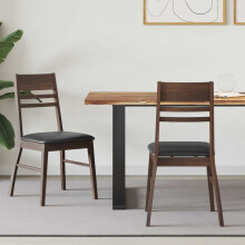 Berkfield Dining Chairs 2 pcs Light Brown 43 x 54 x 89 cm
