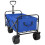 Berkfield Folding Hand Trolley Blue 89 x 63 x 96 cm 1
