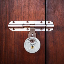 Berkfield Discus Locks with Keys 2 pcs Silver 6 x 2.3 x 6 cm