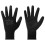 Berkfield Work Gloves 12 pcs Black 10 / XL Polyester 1