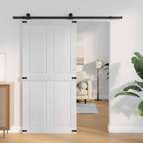 Berkfield Barn Door Corona 100 x 210 cm Solid Pine Wood