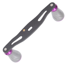 95 mm Spinnrolle-Griff 1 Stück - 10,5 cm Lila