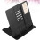 Porte-Livres Métallique Noir Réglable Usage 10