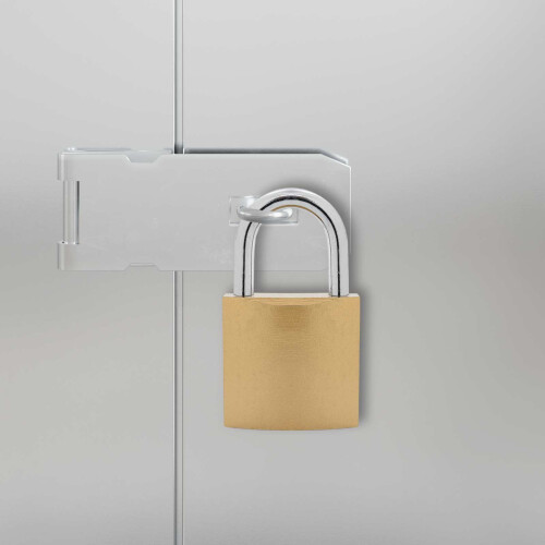 Berkfield U Lock with Keys 2 pcs Brass Iron