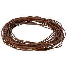 Berkfield Leather Cord Light Brown ò1 mm x 10 m Leather