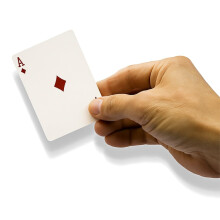 Deluxe Magic Card Catcher Gimmick for Magicians, Instant Card Production Close Up Stage Trick