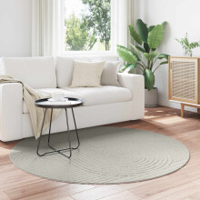 Berkfield Area Rugs Round PALMERAS Green ò 200 CM Polyester