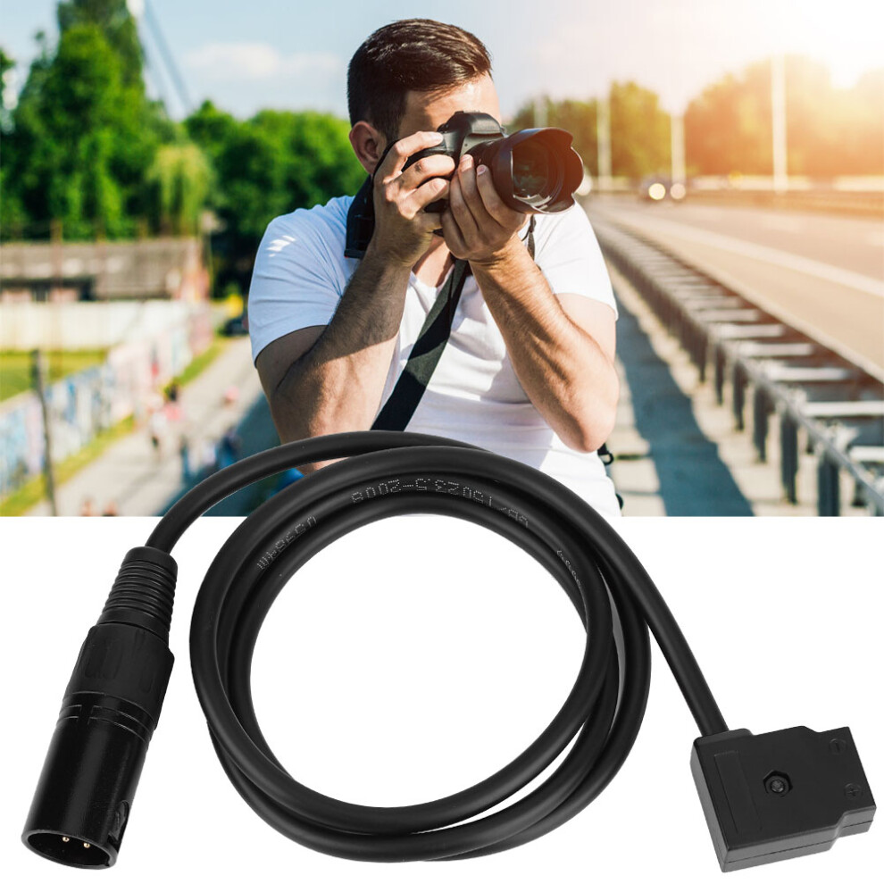 D-Tap Female To Xlr 4Pin Male Cable 100Cm Black 4911393821171