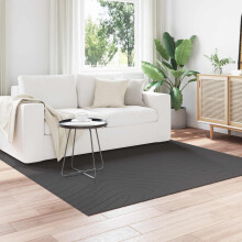 Berkfield Area Rugs Square PALMERAS Anthracite 200 x 200 cm Polyester