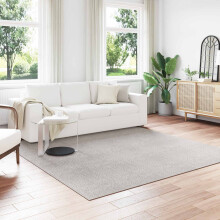 Berkfield Area Rugs Square LUGO Cream 240 x 240 cm Polyester