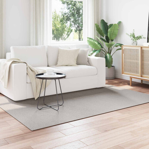 Berkfield Area Rugs Rectangular LUGO Cream and Grey 140 x 200 cm