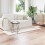 Berkfield Area Rugs Rectangular SIROLO Cream 150 x 80 cm Polyester 1