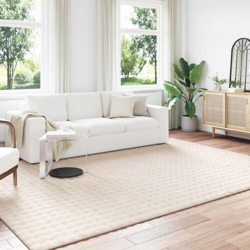 Berkfield Area Rugs Rectangular SIROLO Beige 340 x 240 cm Polyester