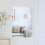 Berkfield Wall Mirror Rectangular 80 x 60 cm Tempered Glass 1