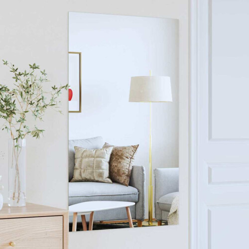 Berkfield Wall Mirror Rectangular 100 x 60 cm Tempered Glass