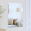 Berkfield Wall Mirror Rectangular 70 x 50 cm Tempered Glass 1