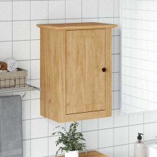 Berkfield Bathroom Wall Cabinet BODO Honey Brown 44 x 30 x 60 cm
