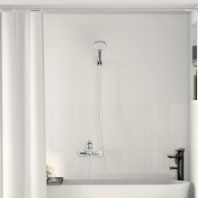 Berkfield Shower Head Set Chrome G 1 / 2 inches