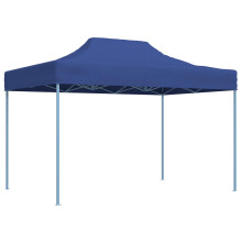 Berkfield Party Tent Folding Blue 280 x410 x 315 cm Oxford Fabric