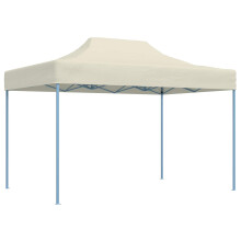 Berkfield Party Tent Folding Cream 280 x410 x 315 cm Oxford Fabric