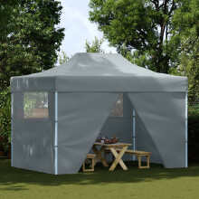 Berkfield Party Tent Folding Anthracite 280 x410 x 315 cm Oxford Fabric