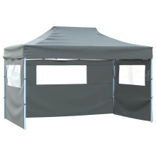 Berkfield Party Tent Folding Anthracite 291 x 431 x 315 cm Oxford Fabric