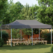 Berkfield Party Tent Folding Anthracite 291 x 580 x 315 cm Oxford Fabric