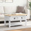Berkfield Coffee Table with Drawer White 85 x 50 x 45 cm Solid Pine Wood 1