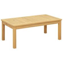 Berkfield Coffee Table Light Acacia 90 x 50 x 36 cm Solid Acacia Wood