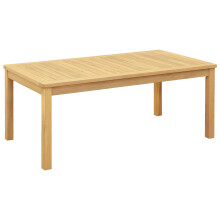 Berkfield Coffee Table Light Acacia 110 x 60 x 45 cm Solid Acacia Wood