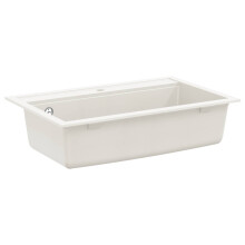 Berkfield Sink White 795 x 505 mm Granite